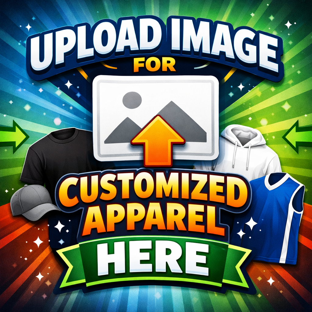 Customized apparel image (upload image)