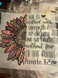 Strength and dignity