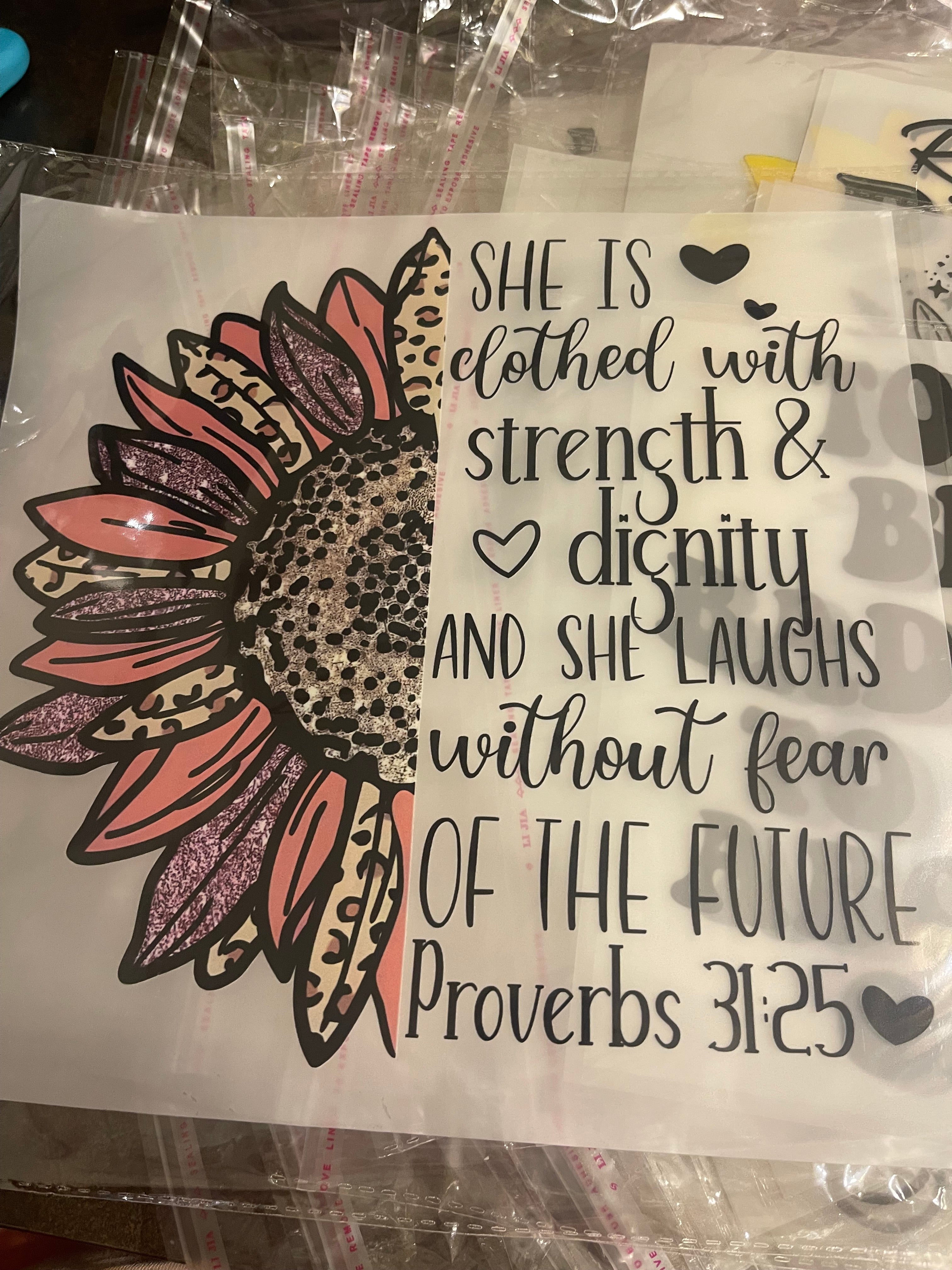 Strength and dignity