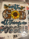 With god all things are possible