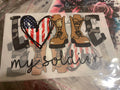 Love my soldier