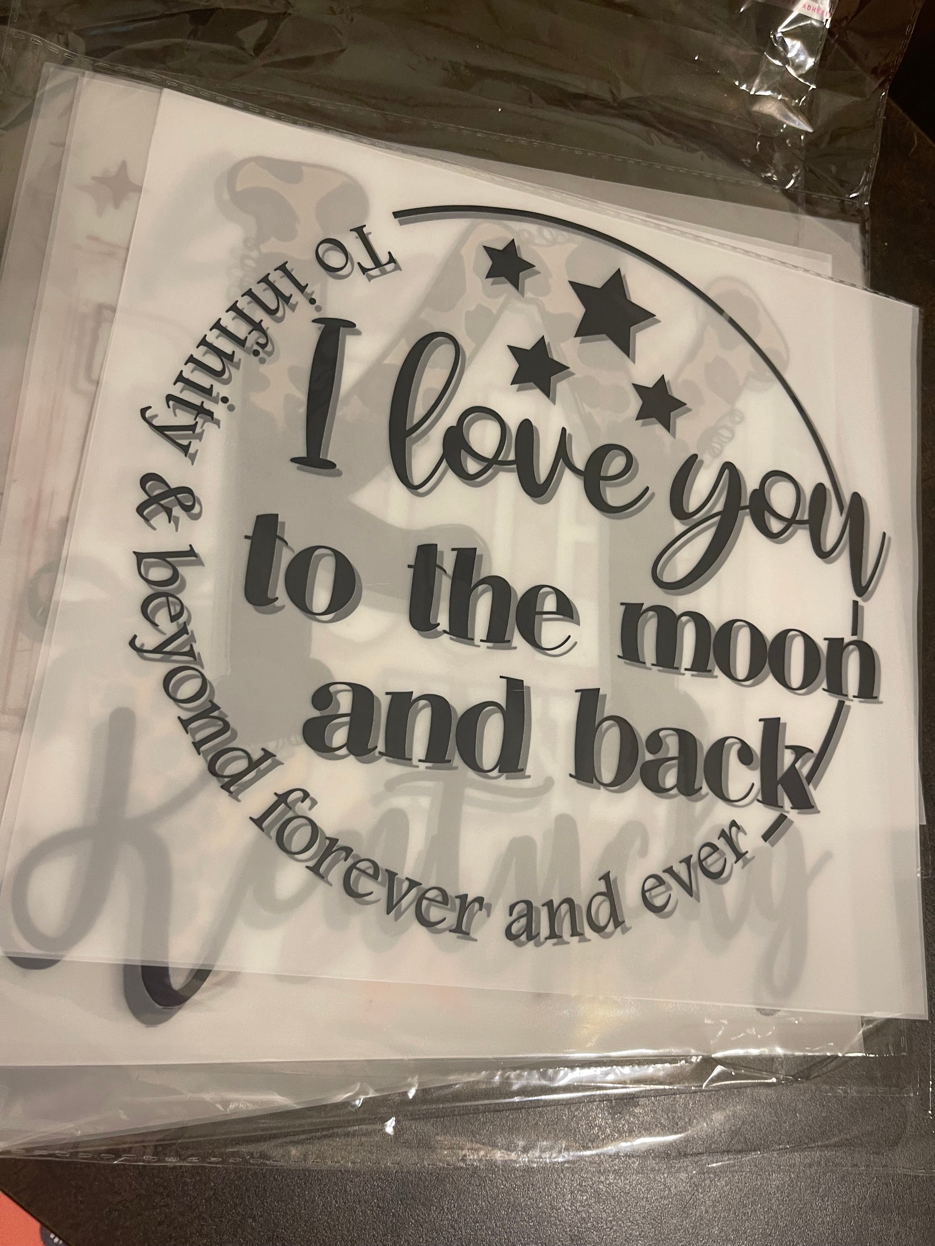 I love you to the moon and back