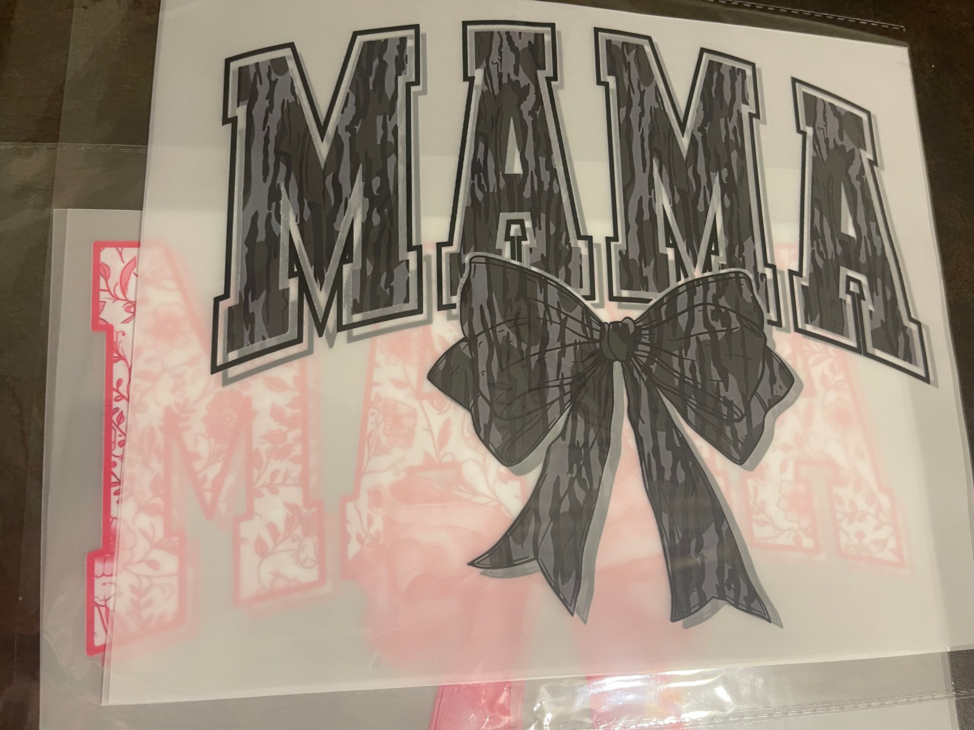 Black and grey mama