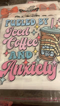 Iced coffee and anxiety